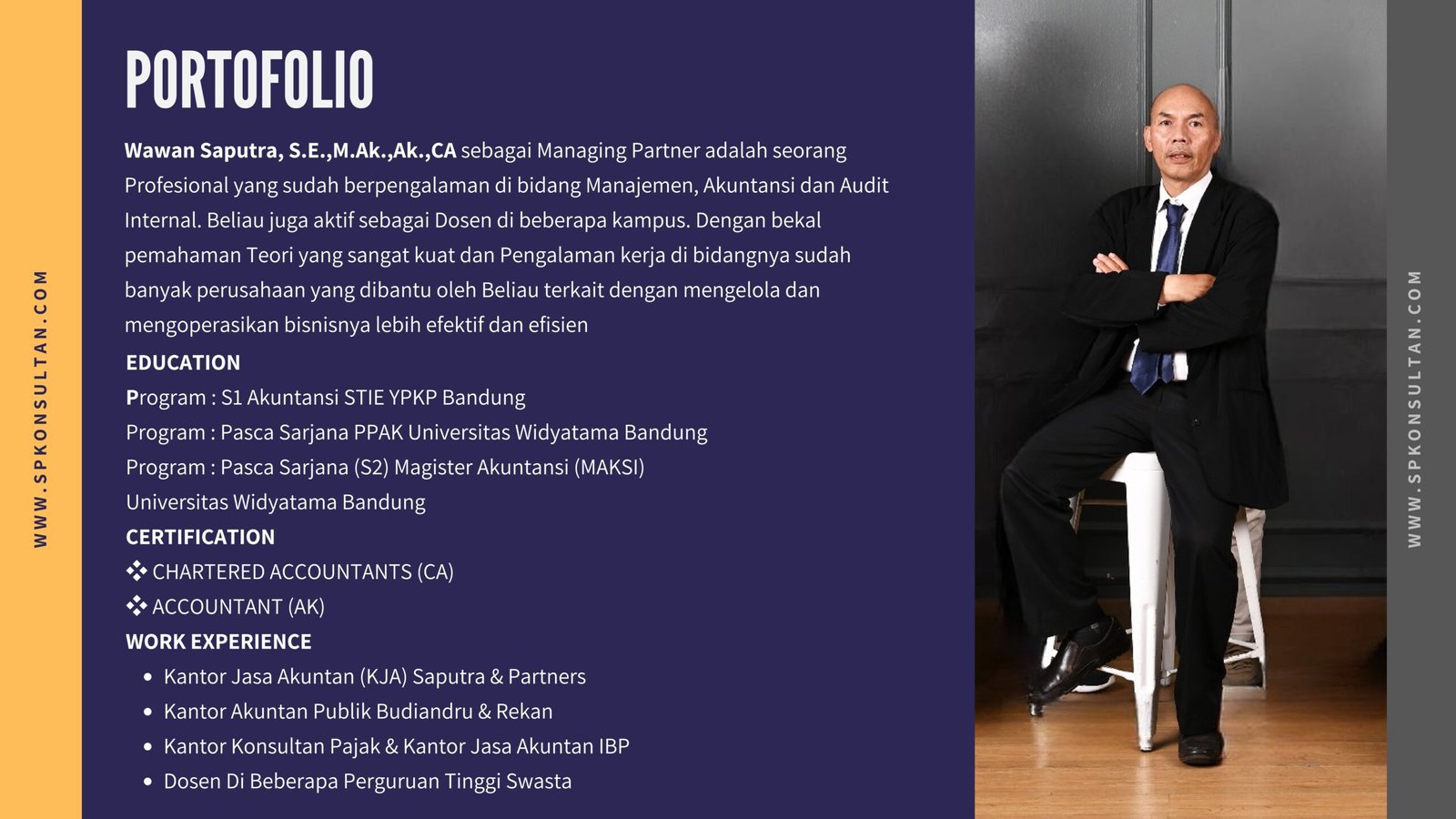 managing partner saputra consultant